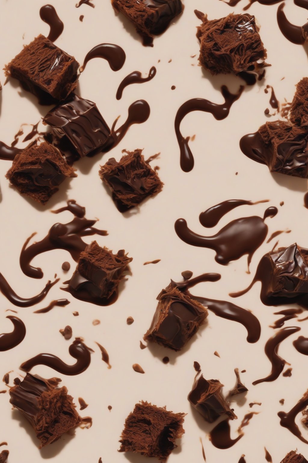 A high-resolution photo of mocha cold brew swirled with dark chocolate shavings, under soft lighting.