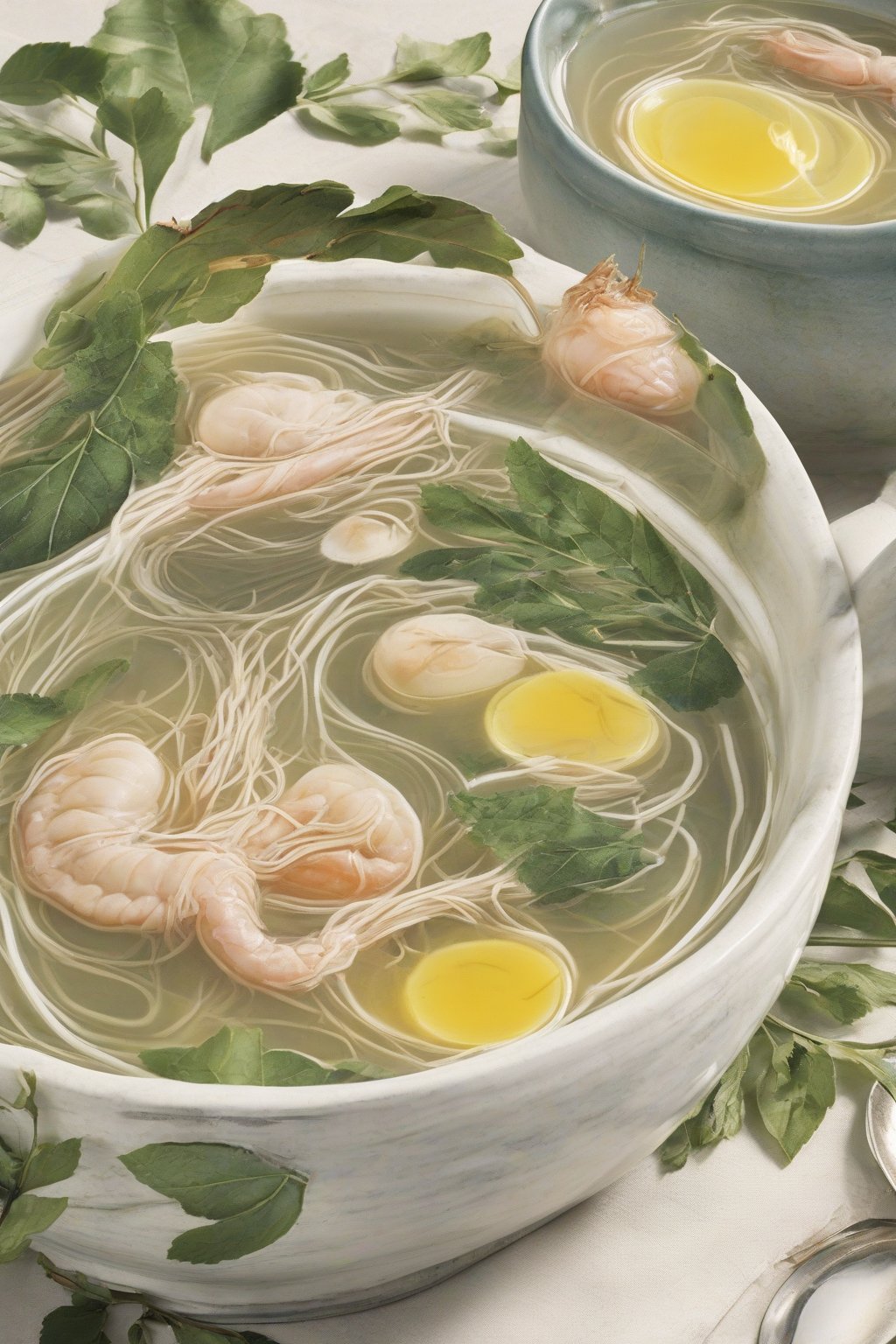Perfect for holiday recovery, aiding digestion with its broth base.
