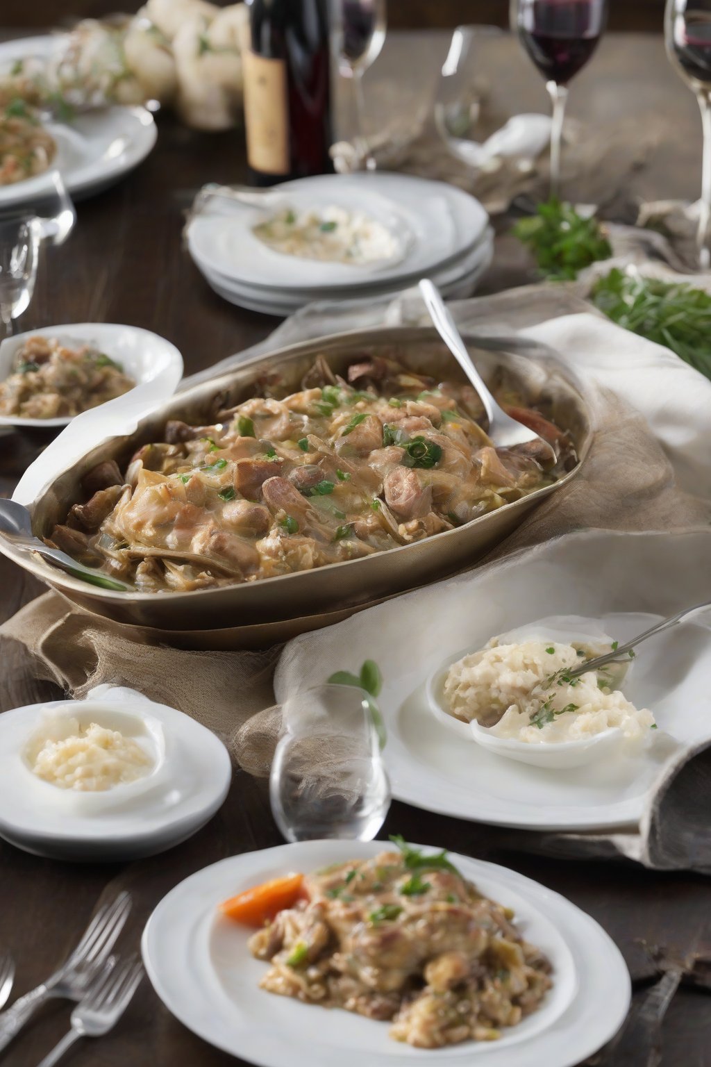 Light yet luxurious, ideal for date nights or Lenten meals.