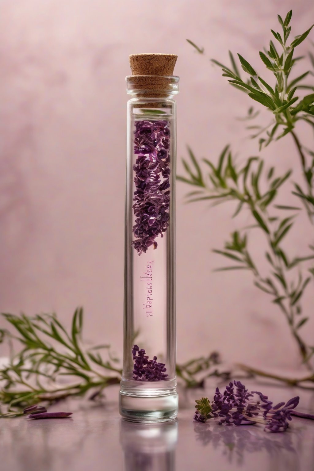 A high-resolution photo of astragalus longevity elderberry blend in an elegant vial, astragalus slices visible, serene aesthetic, under soft lighting.