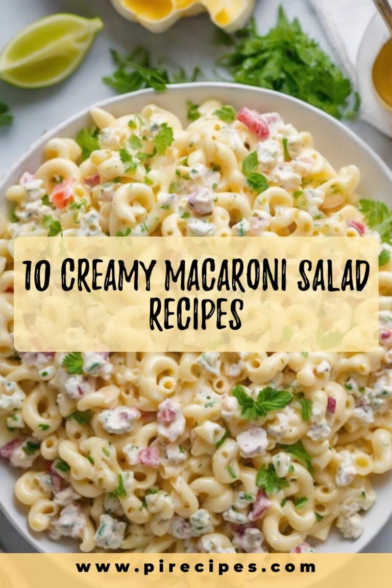 10 Creamy Macaroni Salad Recipes