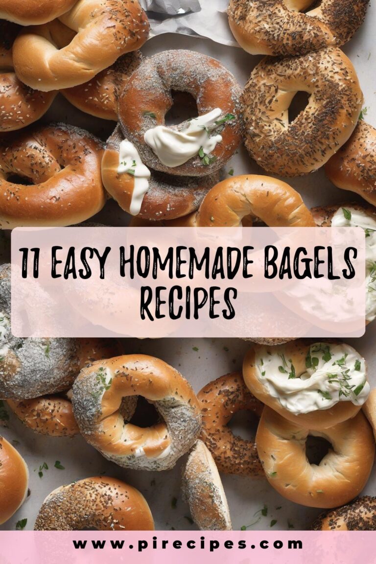 11 Easy Homemade Bagels Recipes