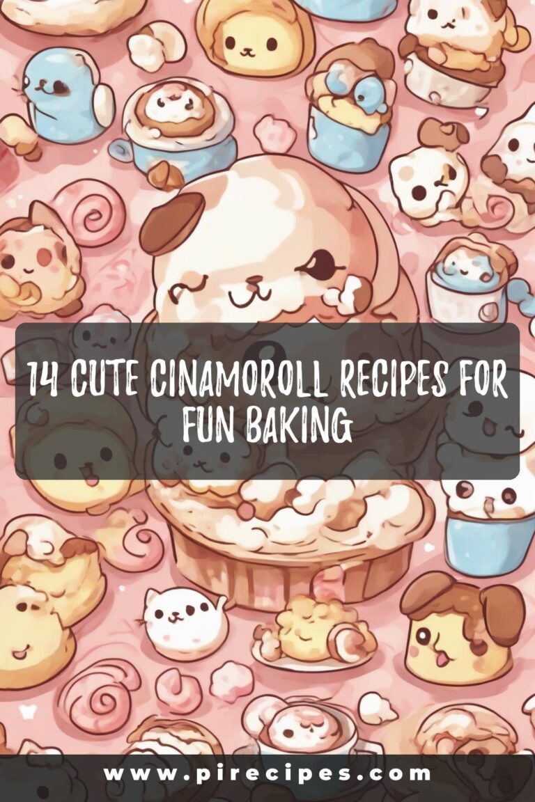 14 Cute Cinamoroll Recipes for Fun Baking
