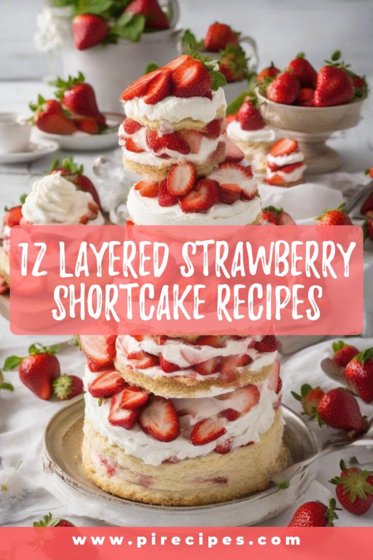12 Layered Strawberry Shortcake Recipes