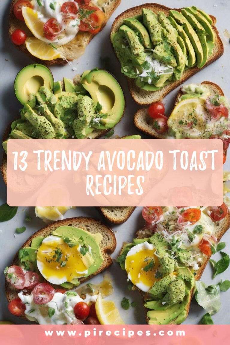 13 Trendy Avocado Toast Recipes