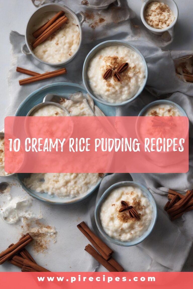 10 Creamy Rice Pudding Recipes
