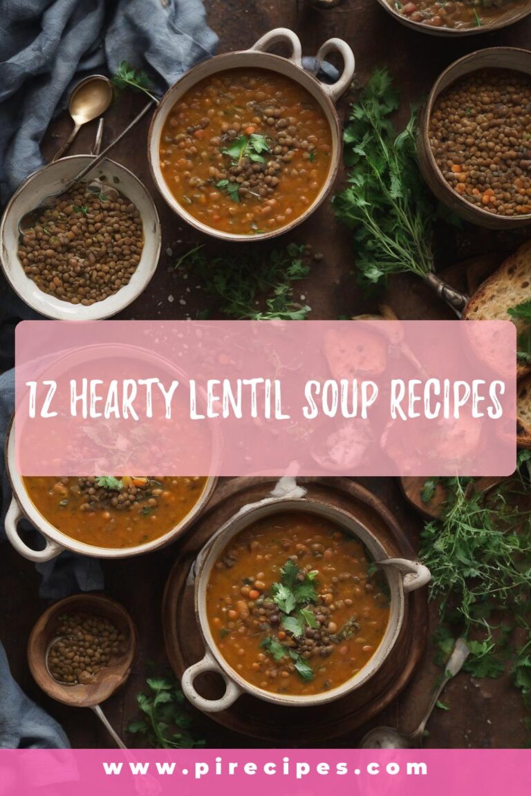 12 Hearty Lentil Soup Recipes