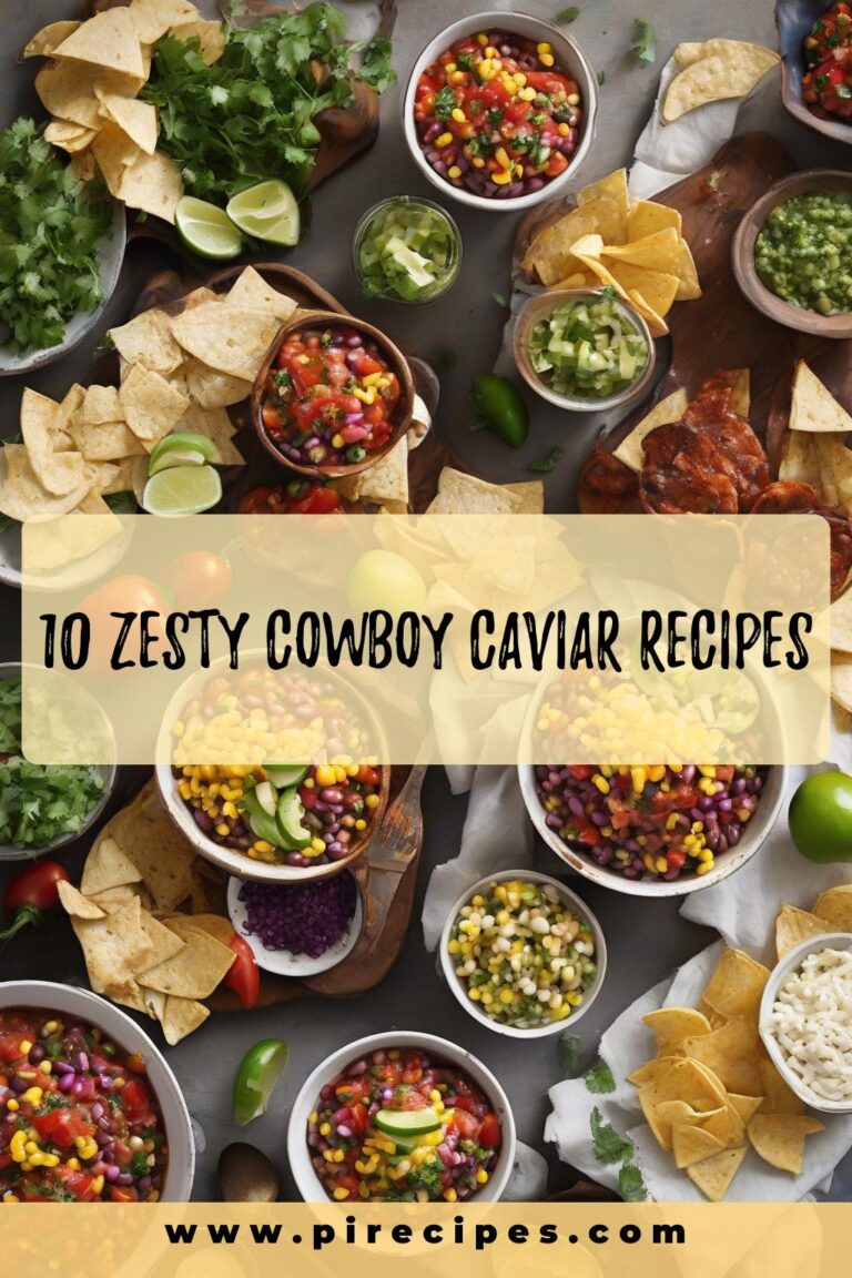 10 Zesty Cowboy Caviar Recipes