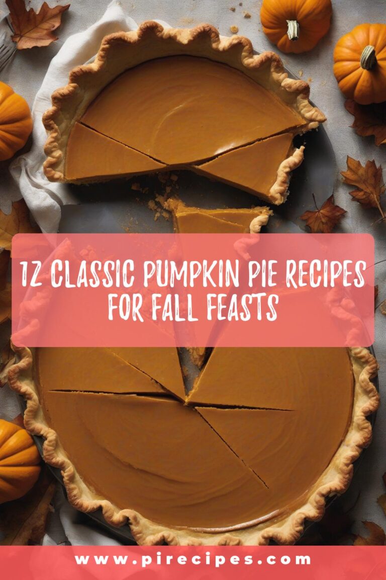 12 Classic Pumpkin Pie Recipes for Fall Feasts