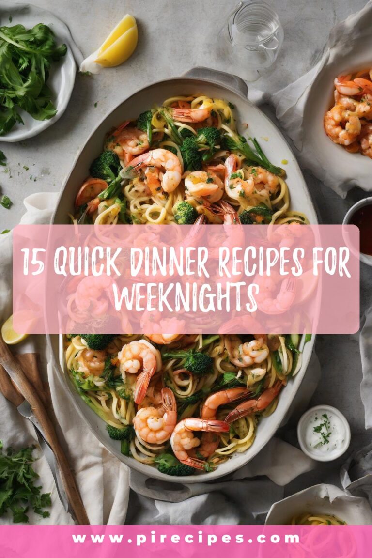 15 Quick Dinner Recipes for Weeknights