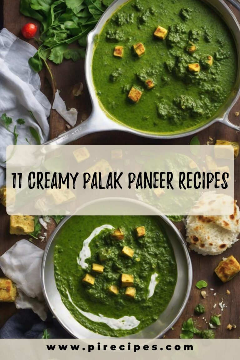 11 Creamy Palak Paneer Recipes