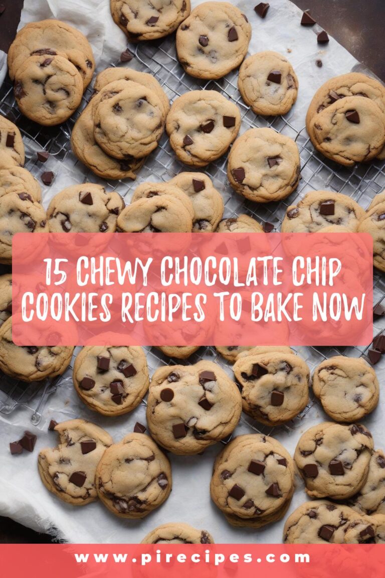 15 Chewy Chocolate Chip Cookies Recipes to Bake Now