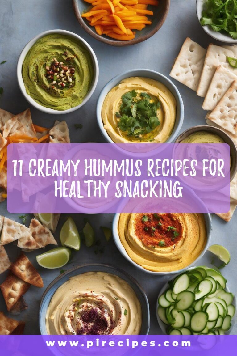 11 Creamy Hummus Recipes for Healthy Snacking