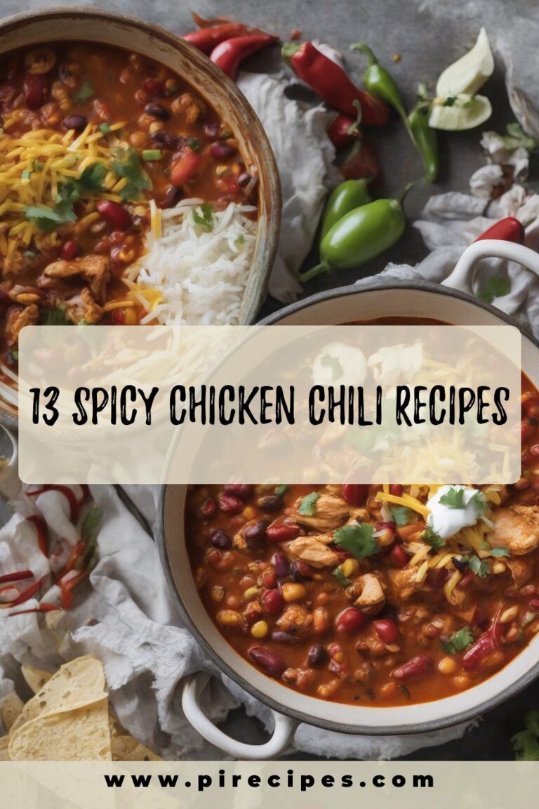 13 Spicy Chicken Chili Recipes