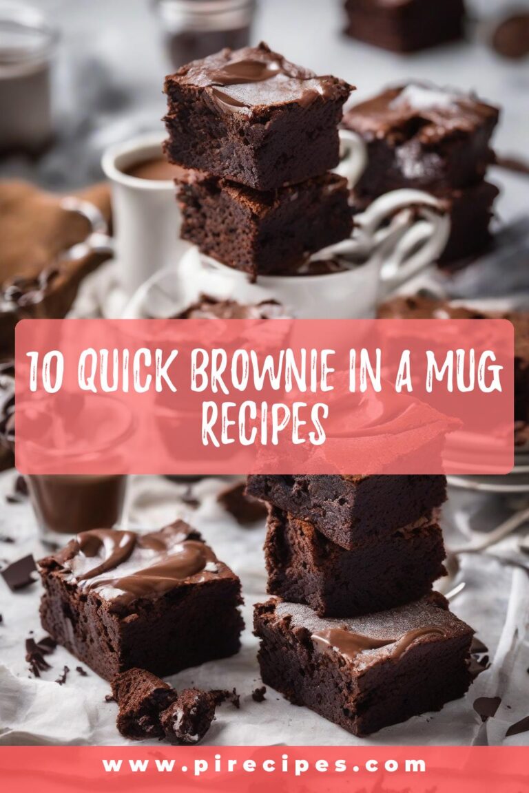 10 Quick Brownie in a Mug Recipes