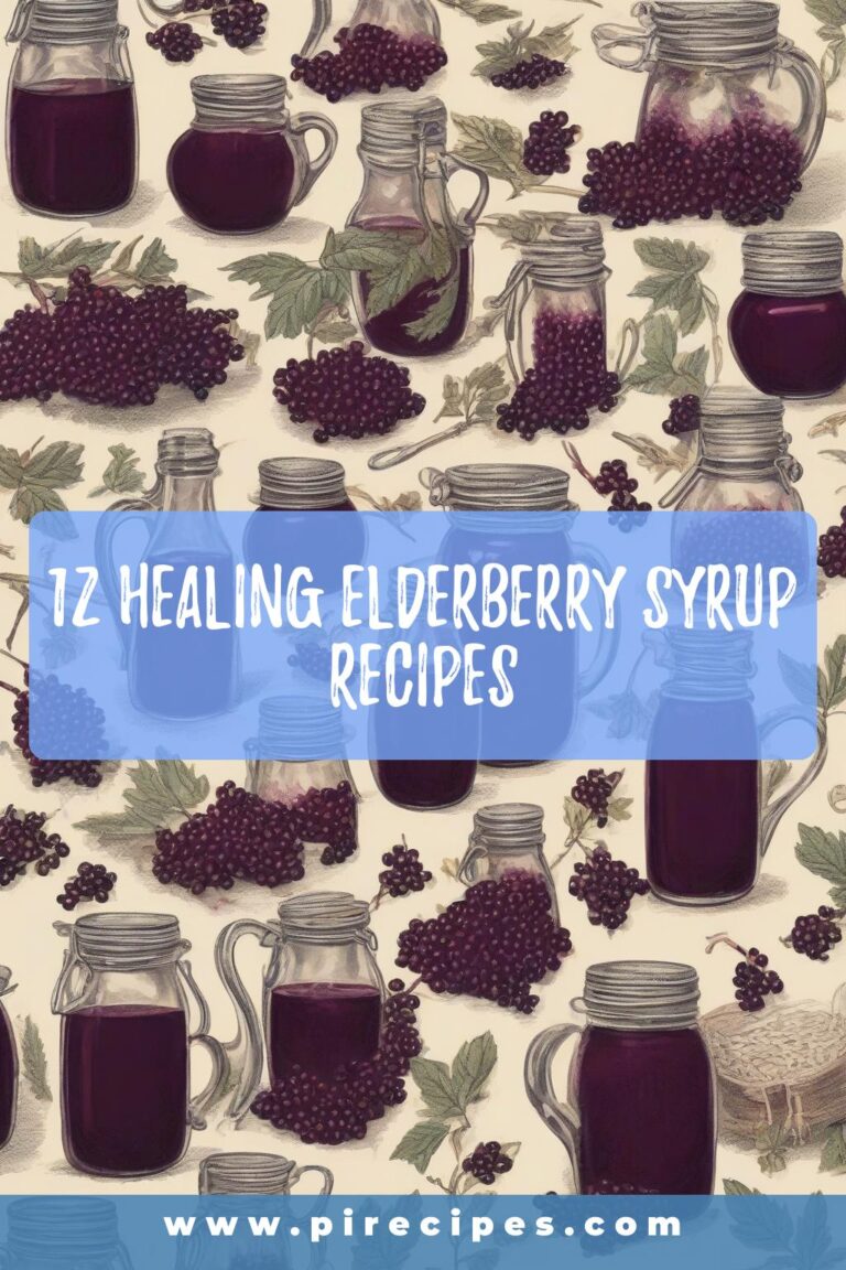 12 Healing Elderberry Syrup Recipes