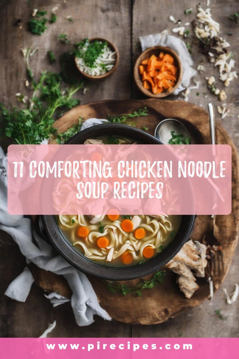 11 Comforting Chicken Noodle Soup Recipes