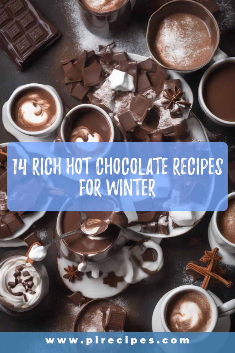 14 Rich Hot Chocolate Recipes for Winter