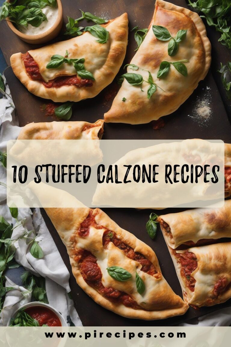 10 Stuffed Calzone Recipes