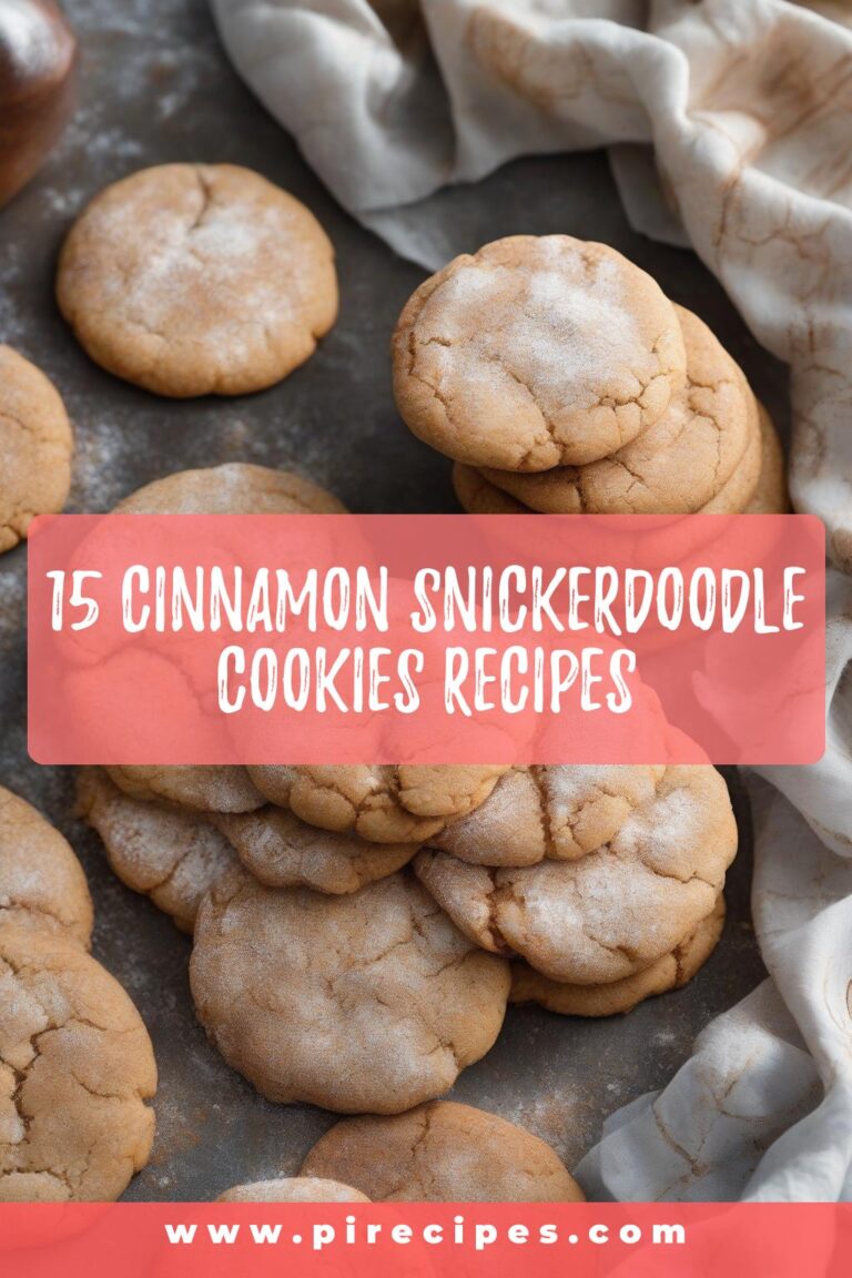 15 Cinnamon Snickerdoodle Cookies Recipes