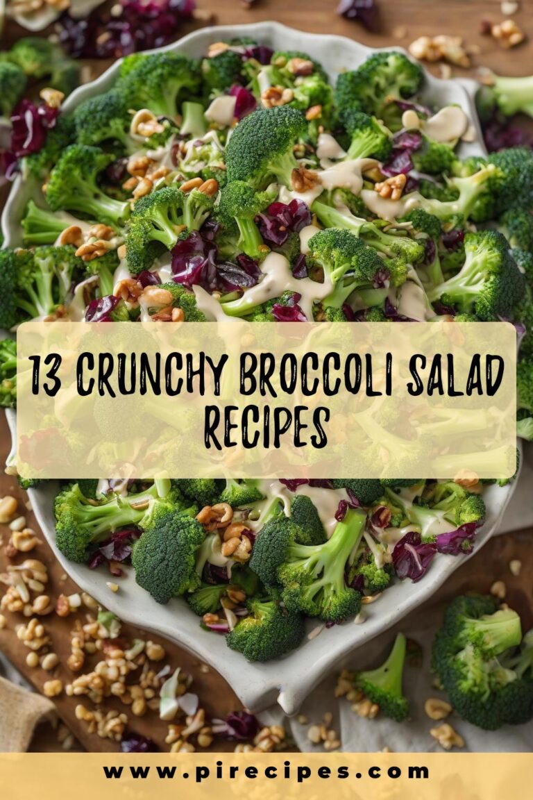 13 Crunchy Broccoli Salad Recipes