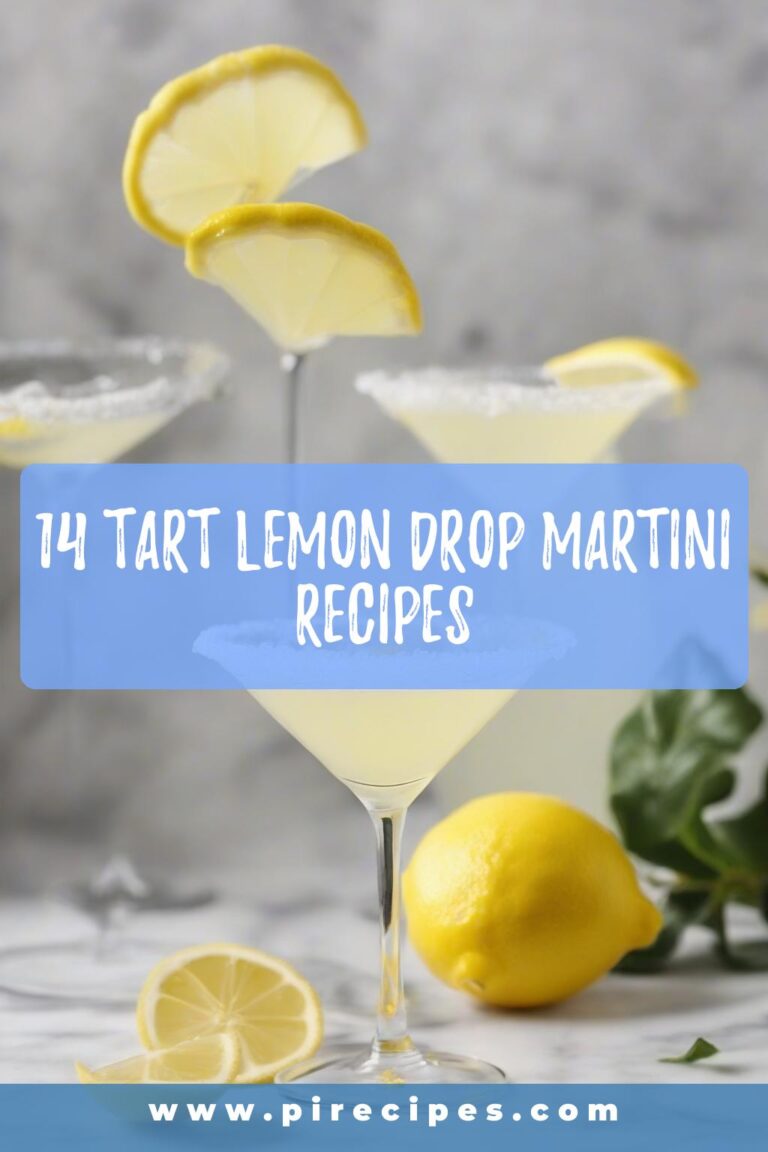 14 Tart Lemon Drop Martini Recipes
