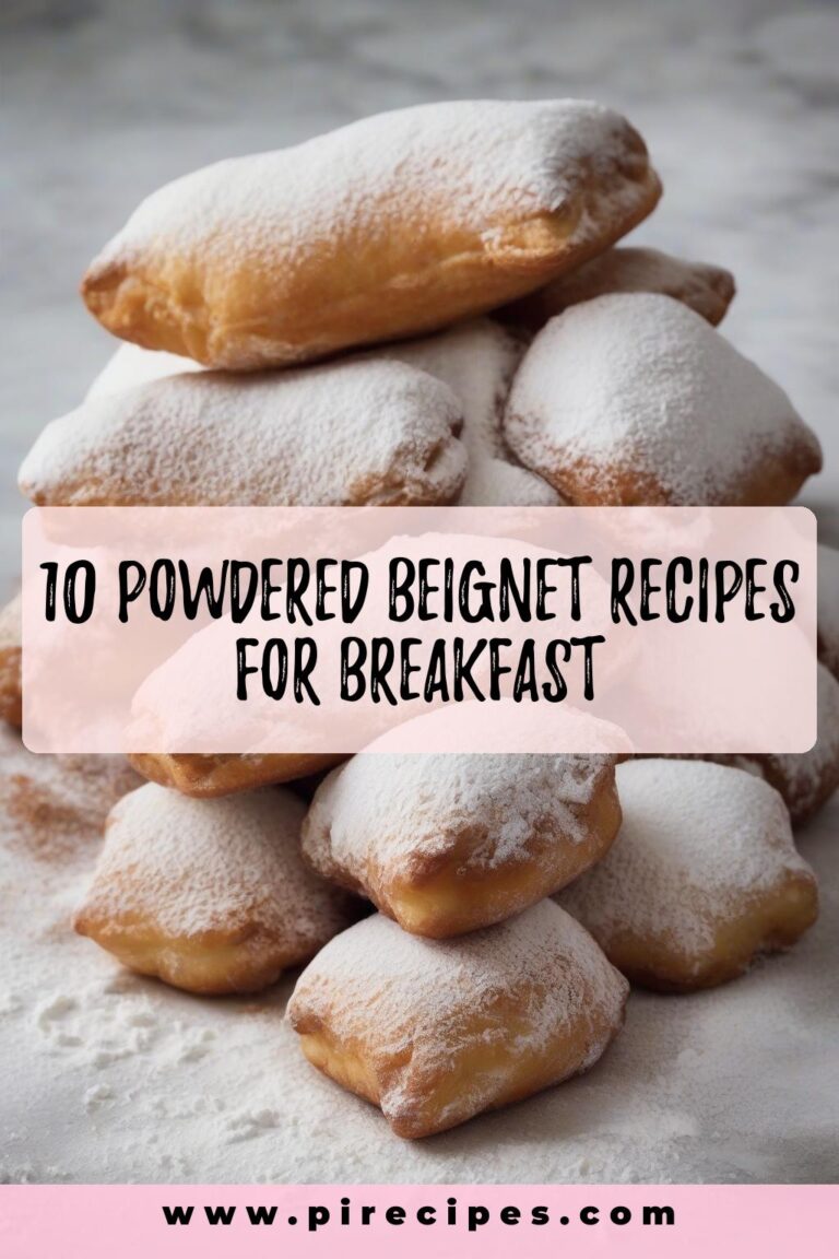 10 Powdered Beignet Recipes for Breakfast