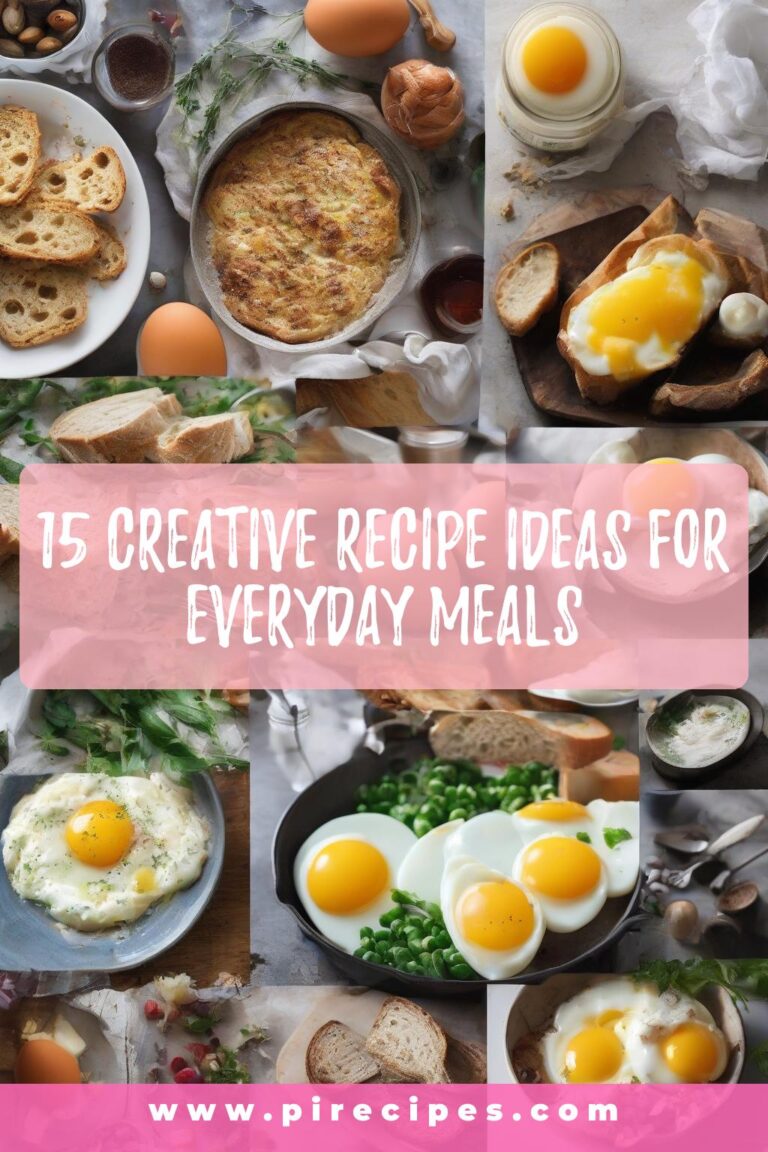 15 Creative Recipe Ideas for Everyday Meals