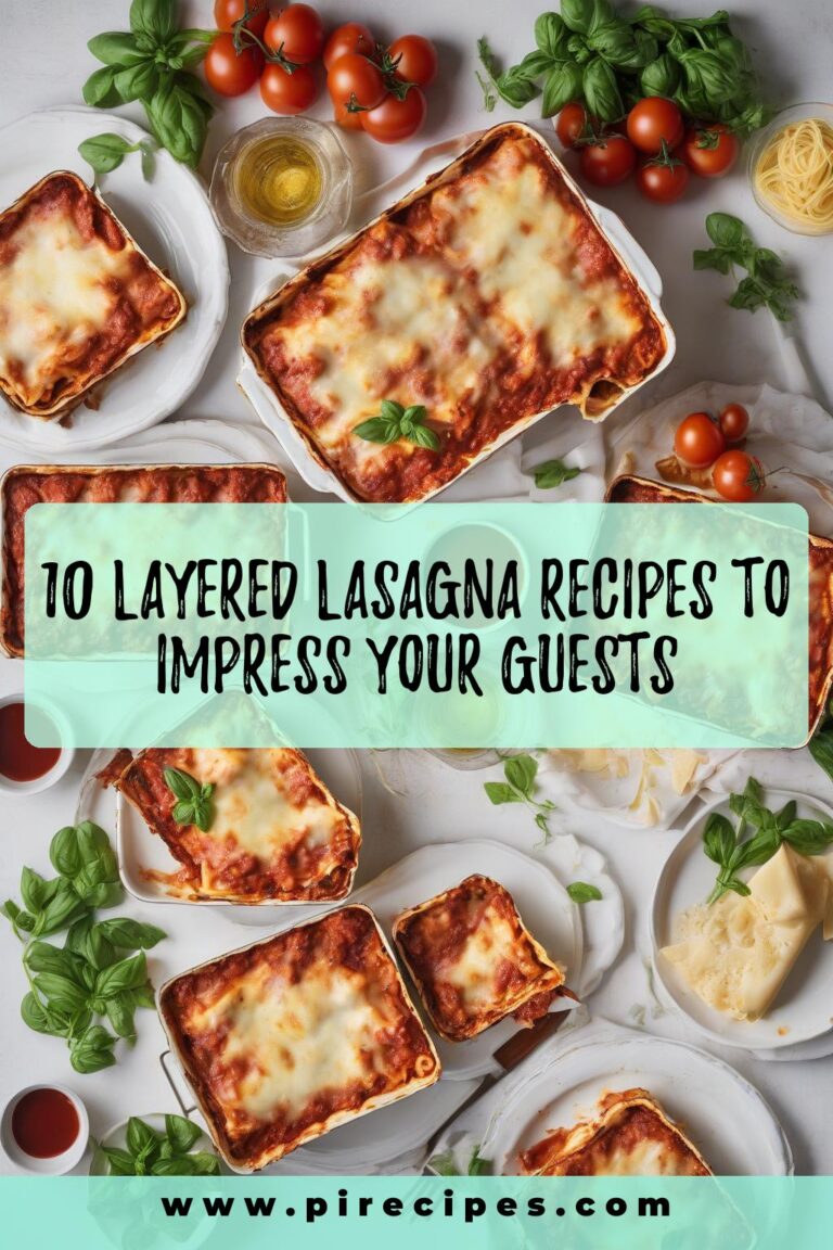 10 Layered Lasagna Recipes to Impress Your Guests