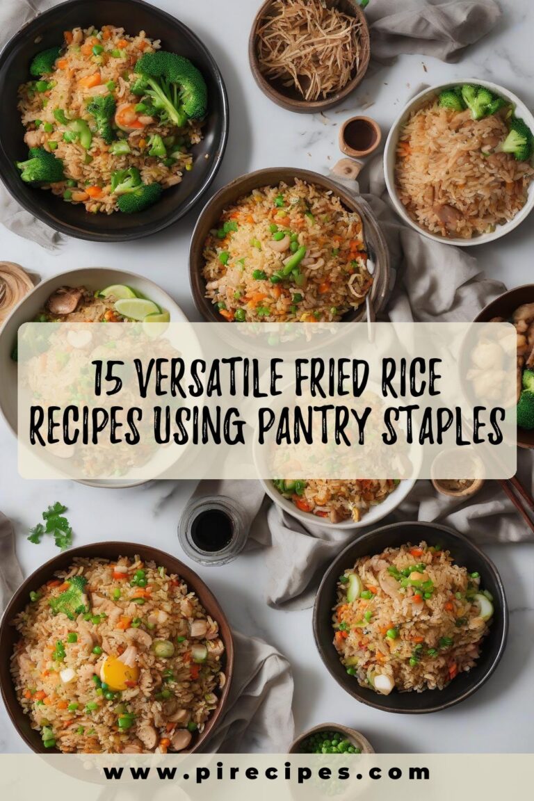 15 Versatile Fried Rice Recipes Using Pantry Staples