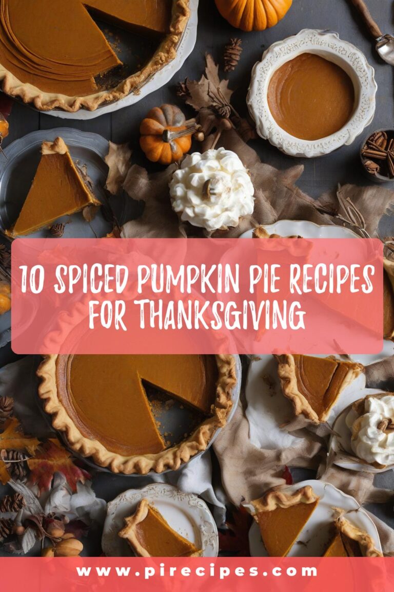 10 Spiced Pumpkin Pie Recipes for Thanksgiving