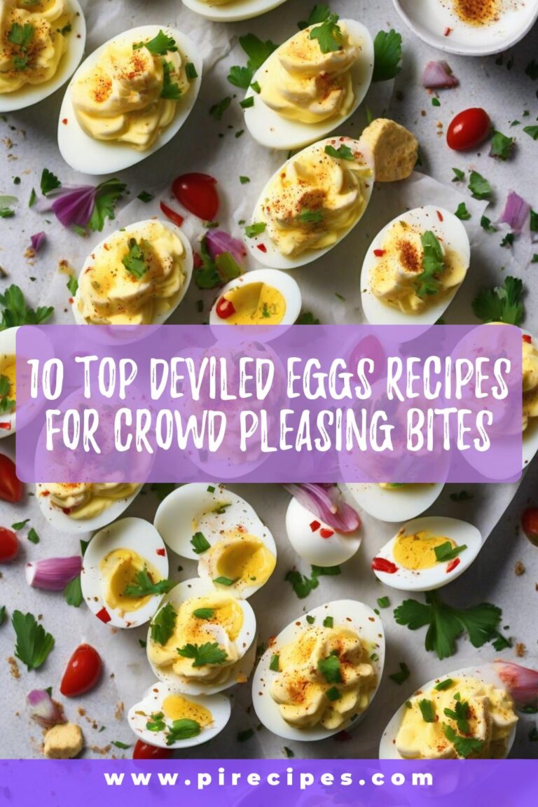 10 Top Deviled Eggs Recipes for Crowd-Pleasing Bites