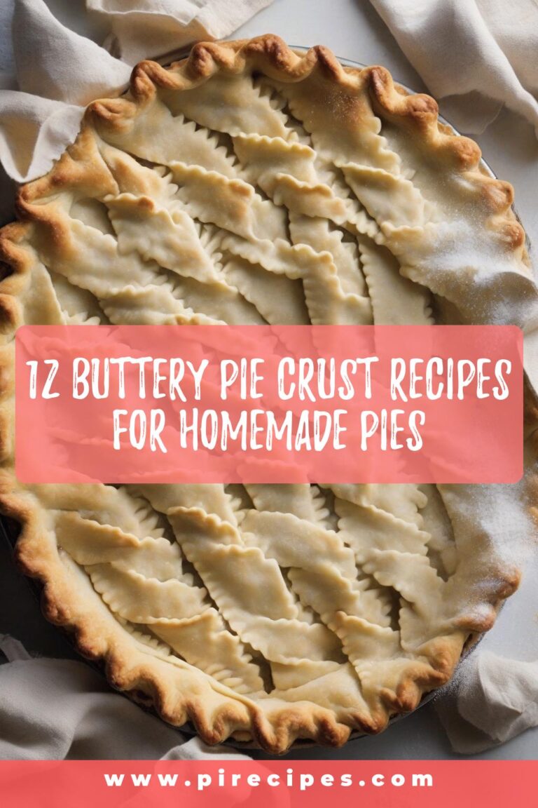 12 Buttery Pie Crust Recipes for Homemade Pies