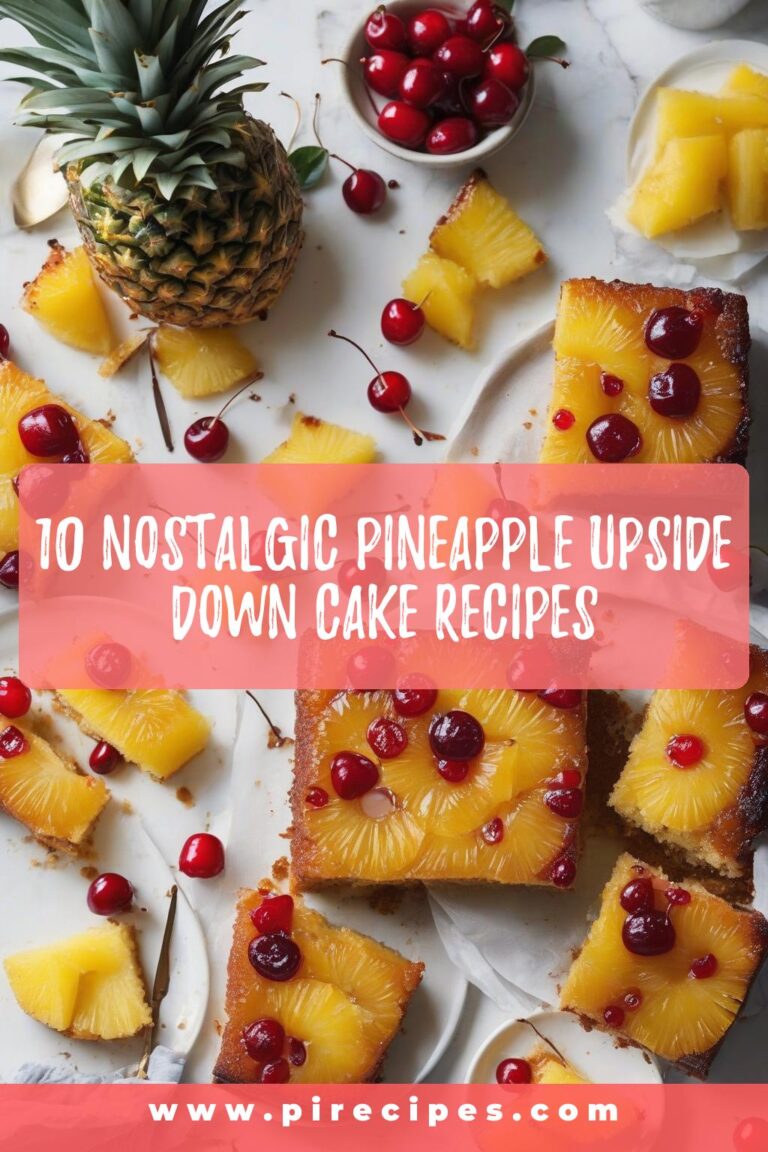 10 Nostalgic Pineapple Upside Down Cake Recipes