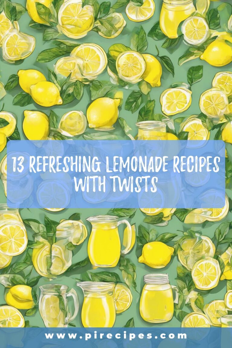 13 Refreshing Lemonade Recipes with Twists