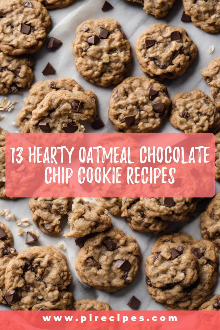 13 Hearty Oatmeal Chocolate Chip Cookie Recipes