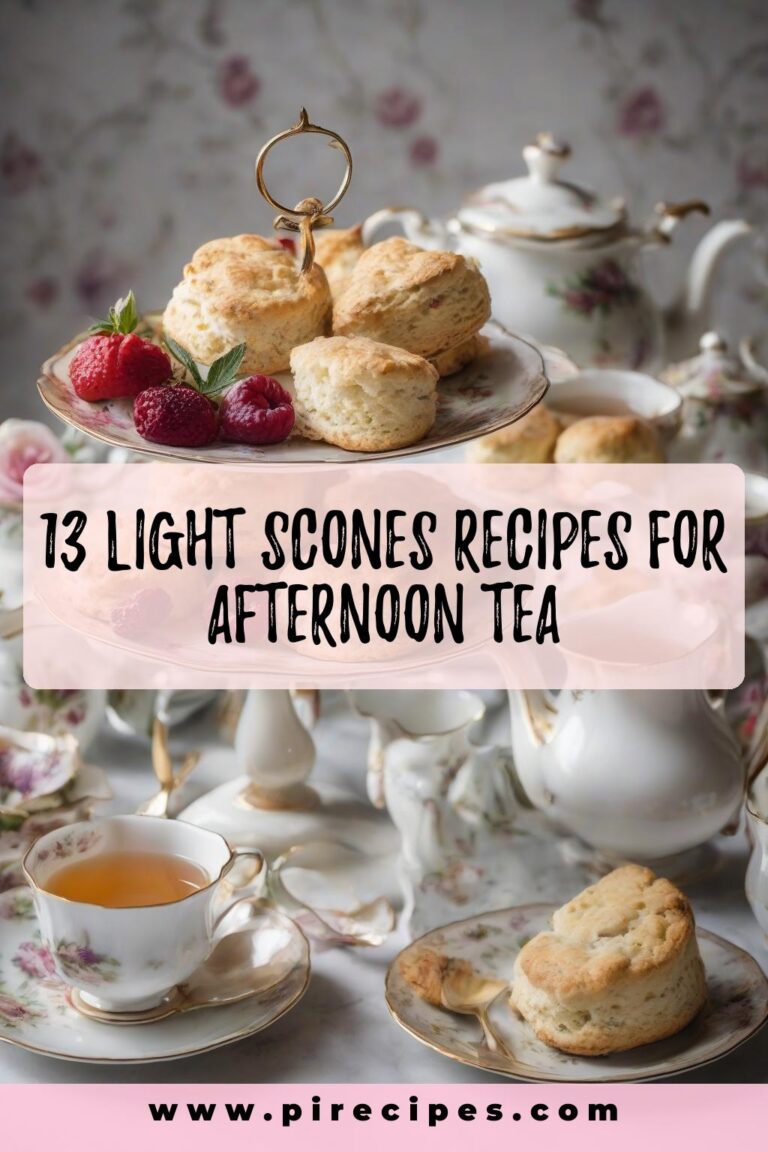 13 Light Scones Recipes for Afternoon Tea