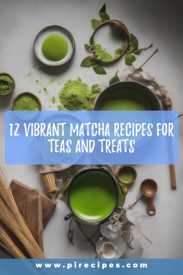 12 Vibrant Matcha Recipes for Teas and Treats
