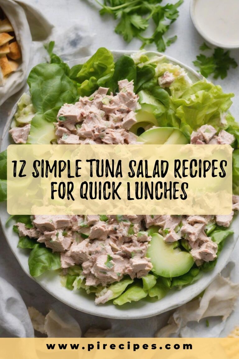 12 Simple Tuna Salad Recipes for Quick Lunches