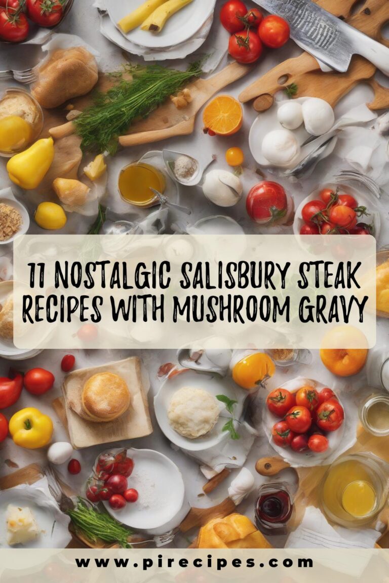 11 Nostalgic Salisbury Steak Recipes with Mushroom Gravy