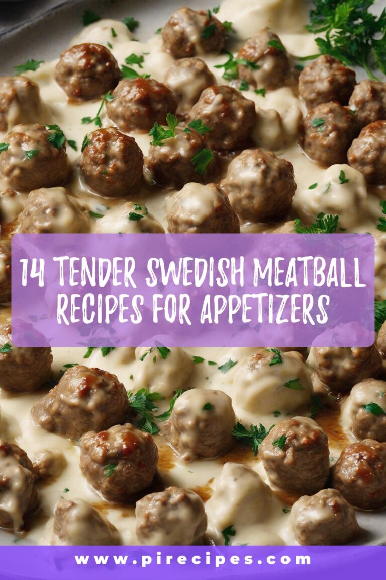 14 Tender Swedish Meatball Recipes for Appetizers