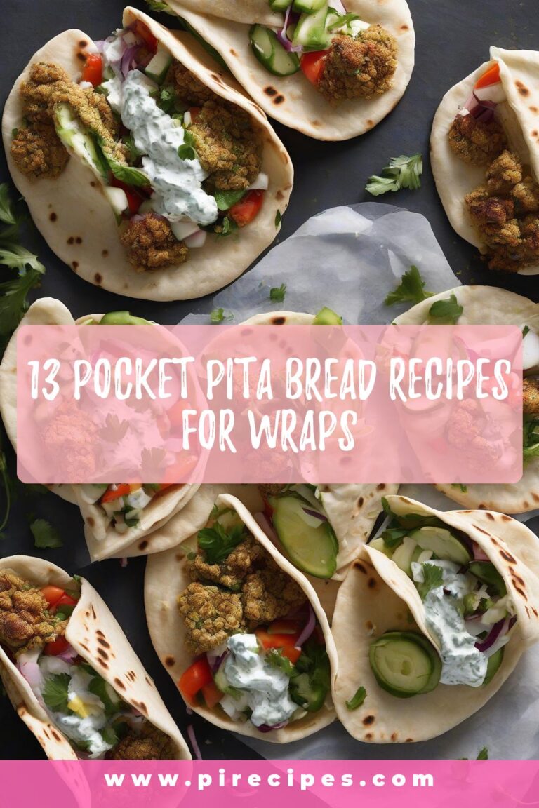 13 Pocket Pita Bread Recipes for Wraps