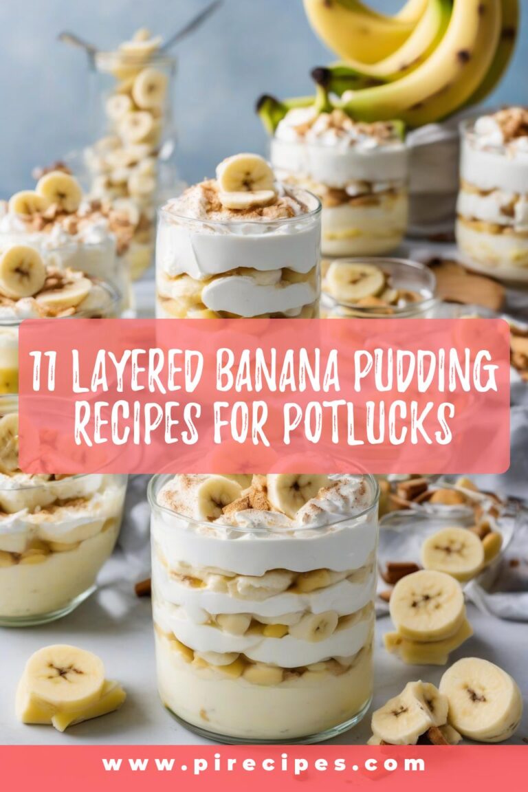 11 Layered Banana Pudding Recipes for Potlucks