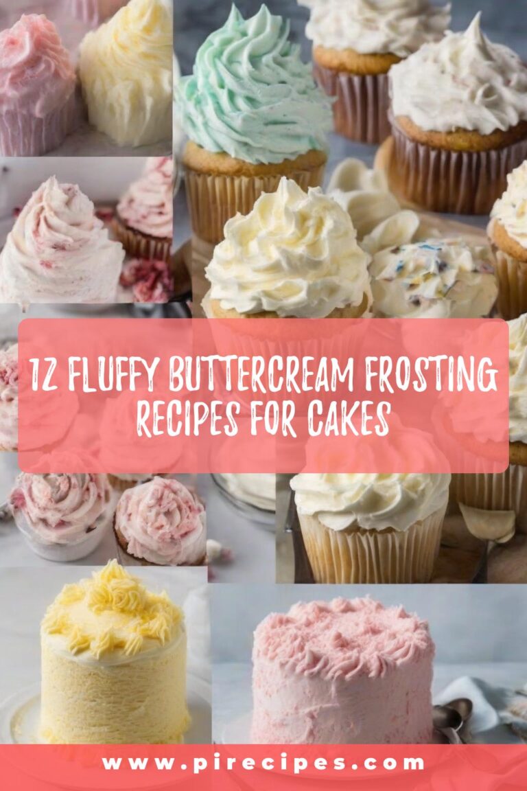 12 Fluffy Buttercream Frosting Recipes for Cakes