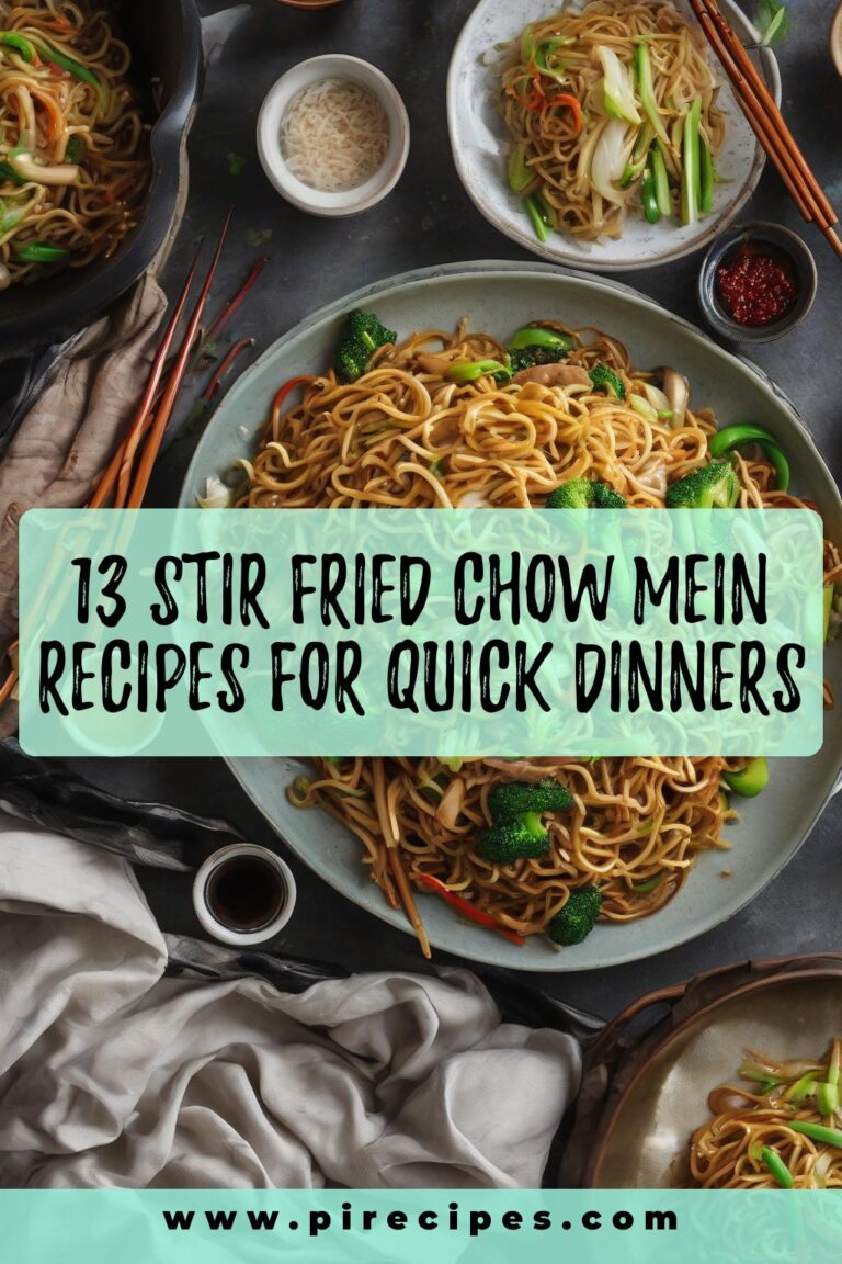 13 Stir-Fried Chow Mein Recipes for Quick Dinners
