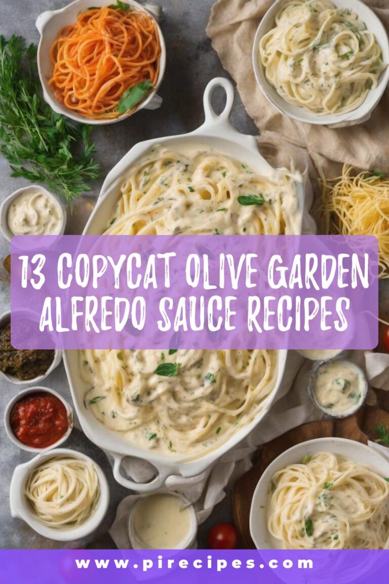 13 Copycat Olive Garden Alfredo Sauce Recipes