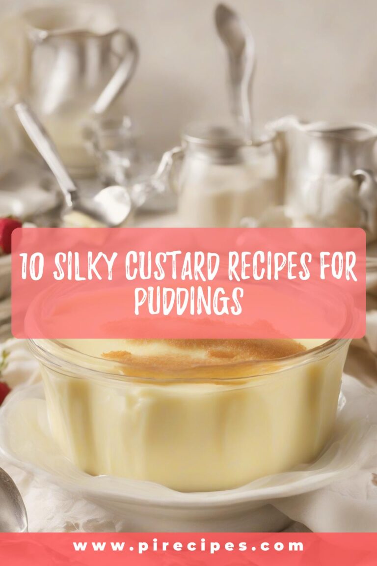 10 Silky Custard Recipes for Puddings