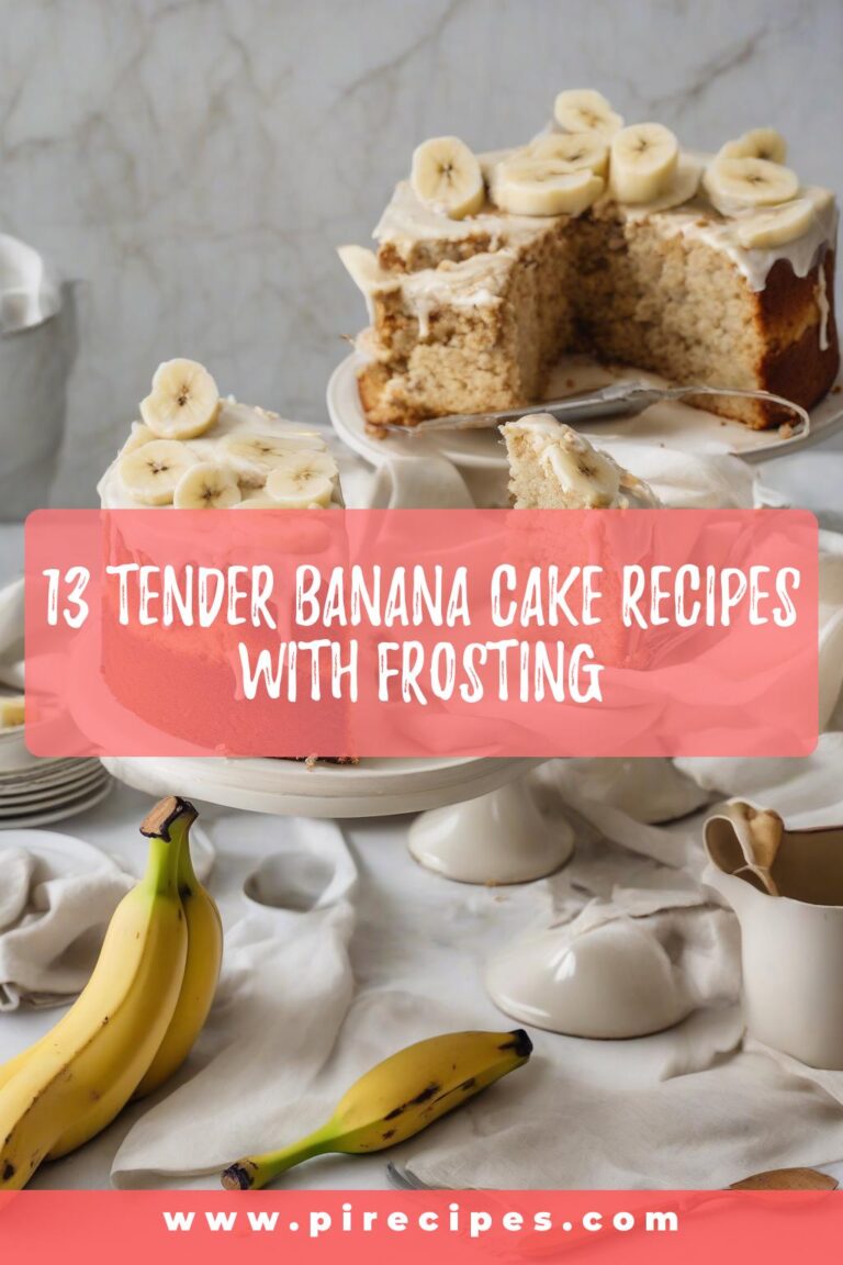 13 Tender Banana Cake Recipes with Frosting