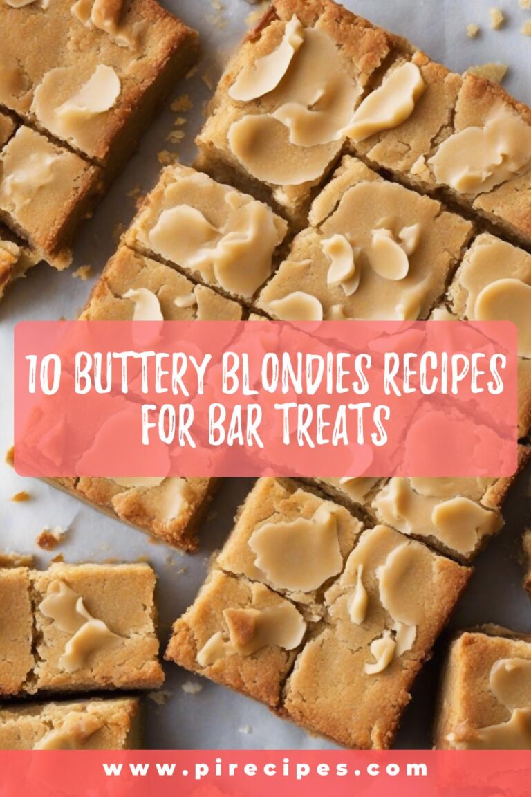 10 Buttery Blondies Recipes for Bar Treats