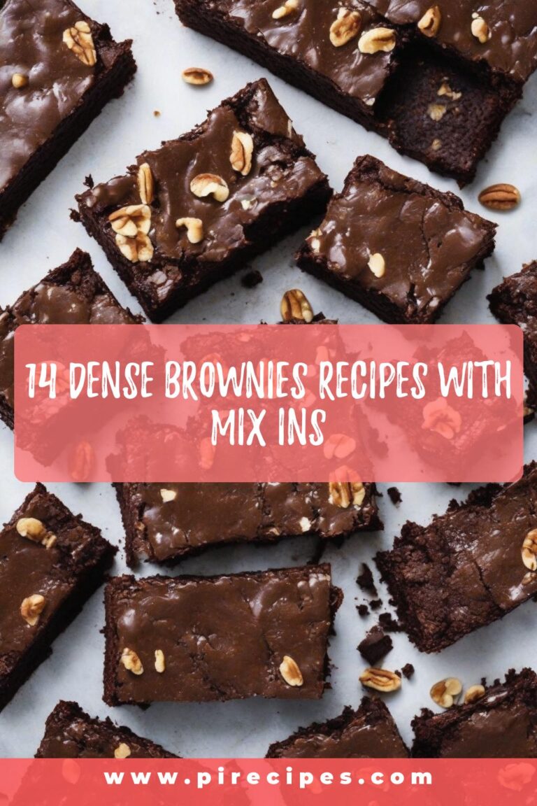 14 Dense Brownies Recipes with Mix-Ins